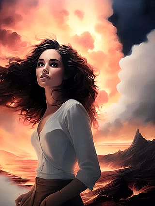 The clouds turned into smoke, John Emmett, 2025'