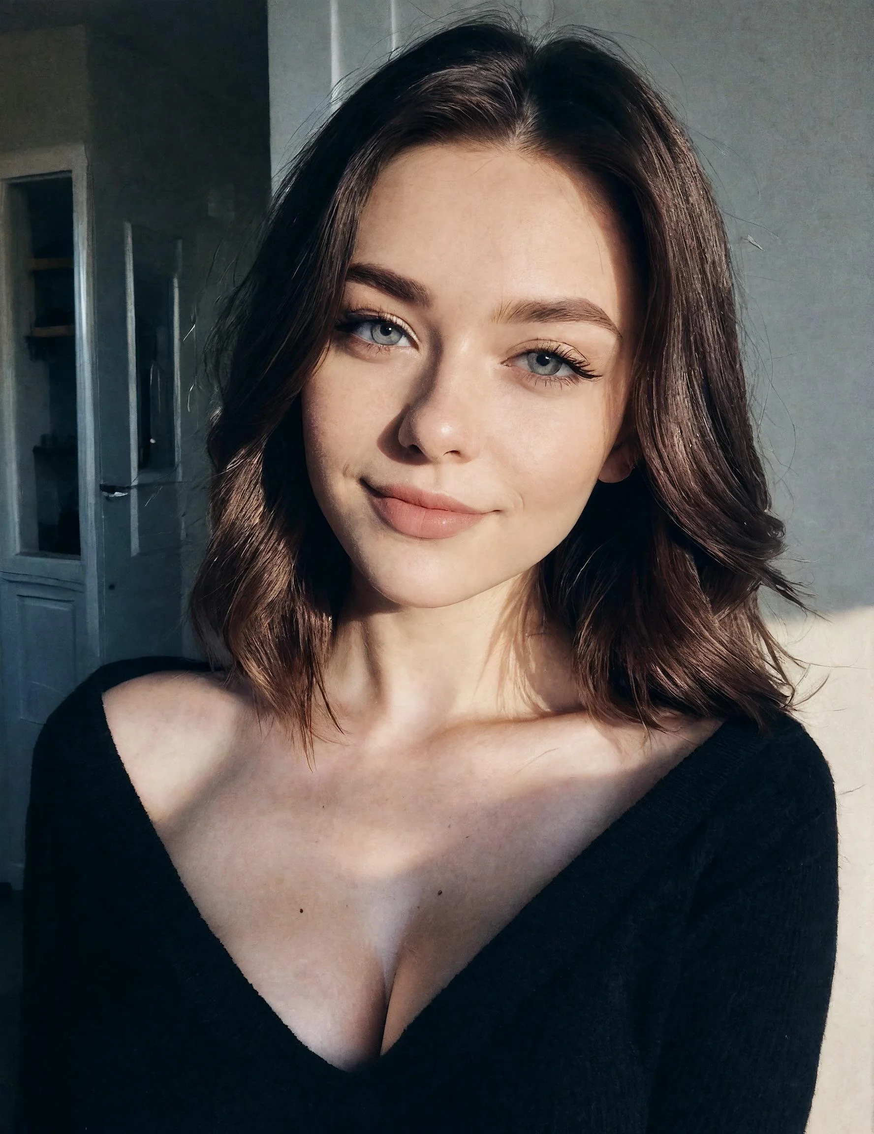 Realistic AI girl in natural light picture 1 of 1