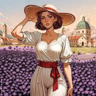 Flower fields | Stable Diffusion | Ai | Illustrious⁠⁠'