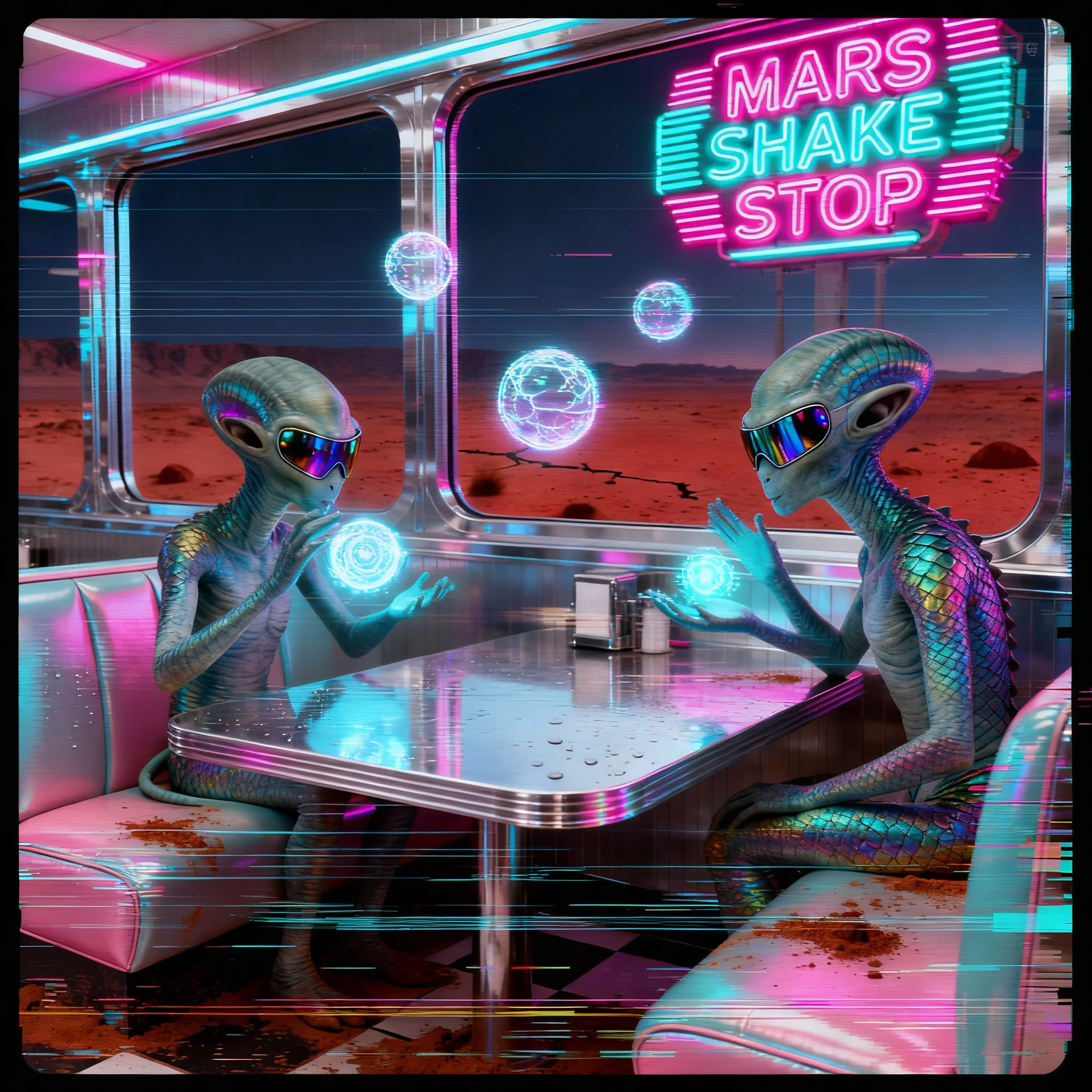 Which Milkshake Flavor Are These Mars Aliens Sipping? (Prompts included) picture 3 of 11