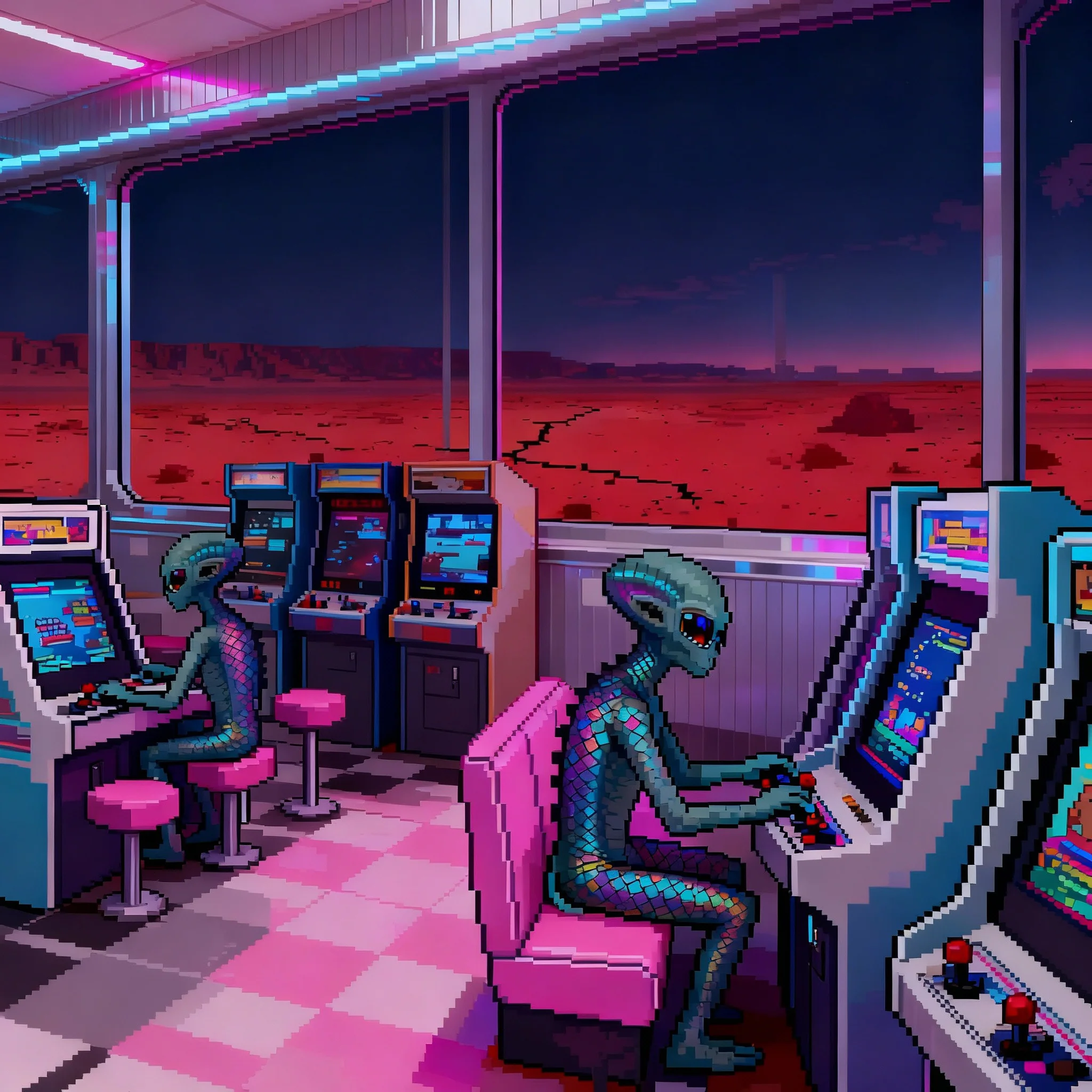 Which Milkshake Flavor Are These Mars Aliens Sipping? (Prompts included) picture 5 of 11