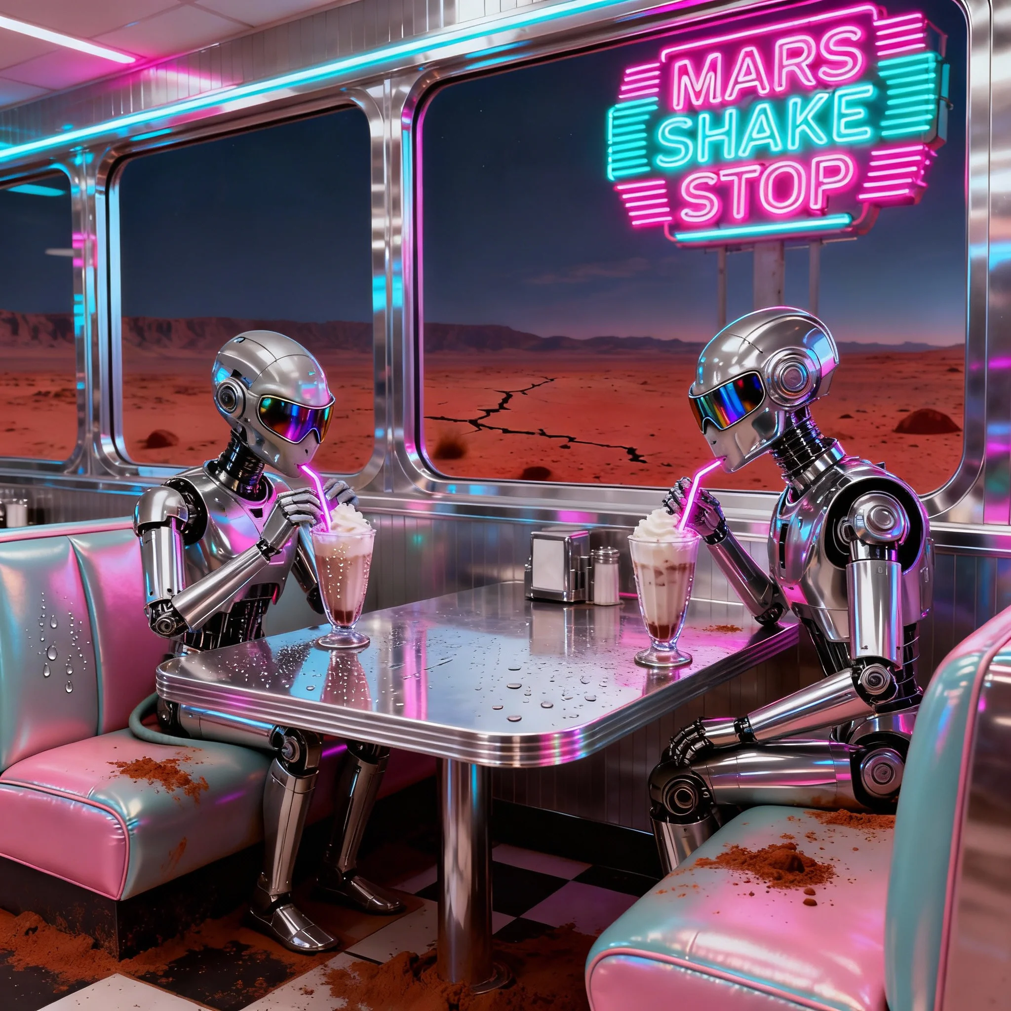 Which Milkshake Flavor Are These Mars Aliens Sipping? (Prompts included) picture 7 of 11
