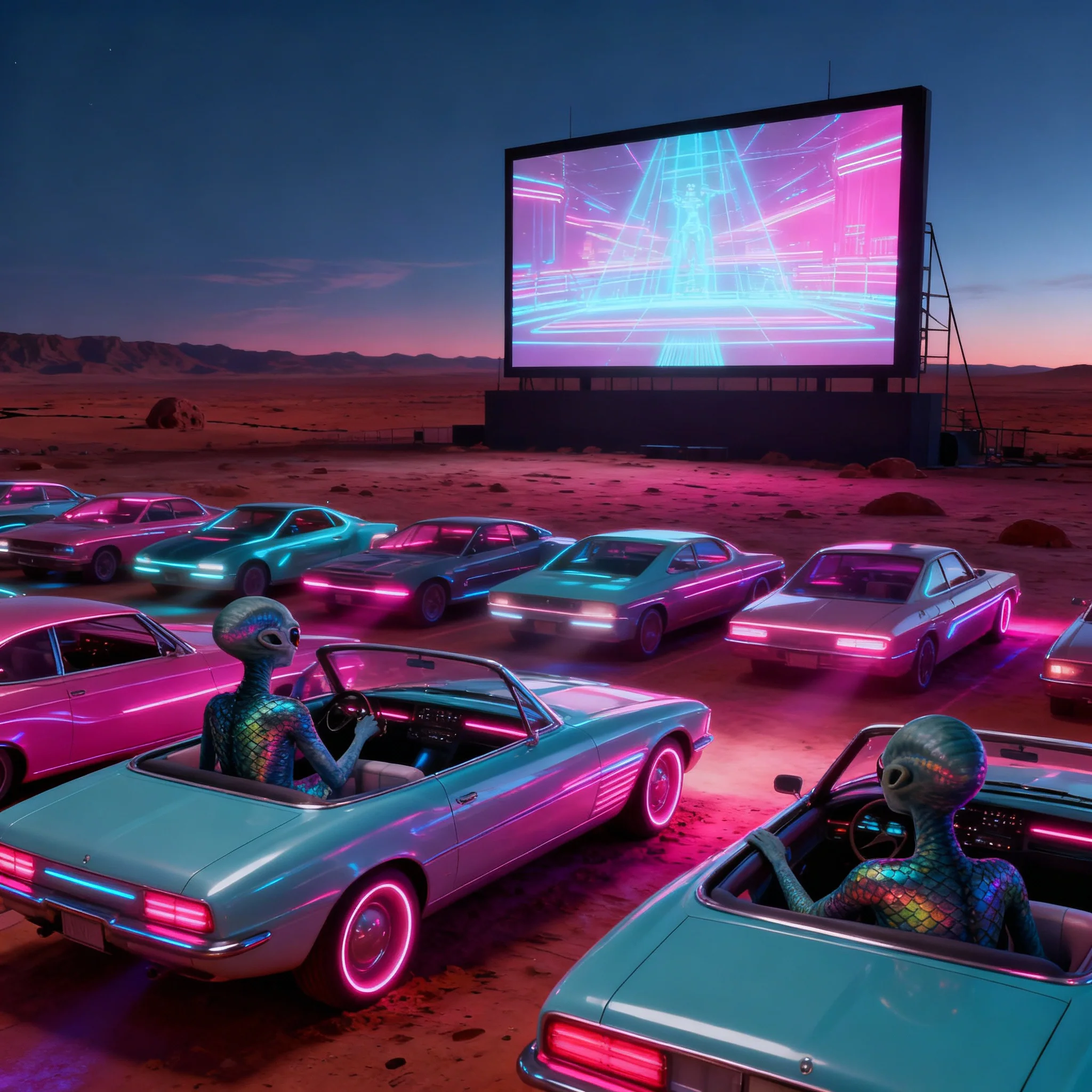 Which Milkshake Flavor Are These Mars Aliens Sipping? (Prompts included) picture 10 of 11