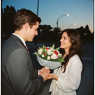 Tried emulating the style of an old film camera photo'