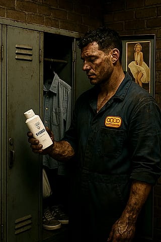 Take a shower after a hard day!'