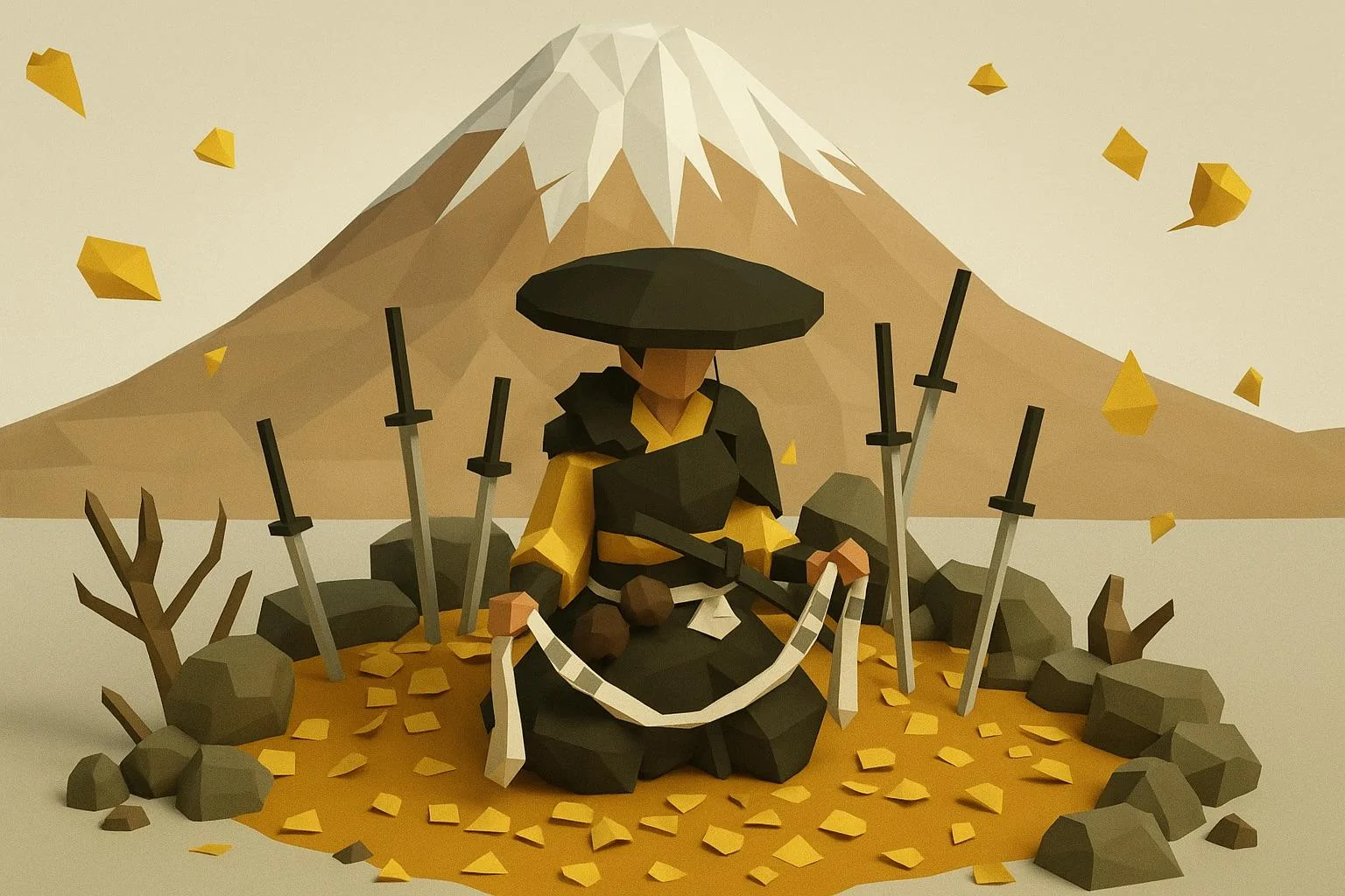 Recreated the cover image into 3D Low Poly picture 1 of 1