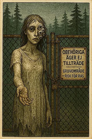 Abandoned Mine In Northern Sweden'