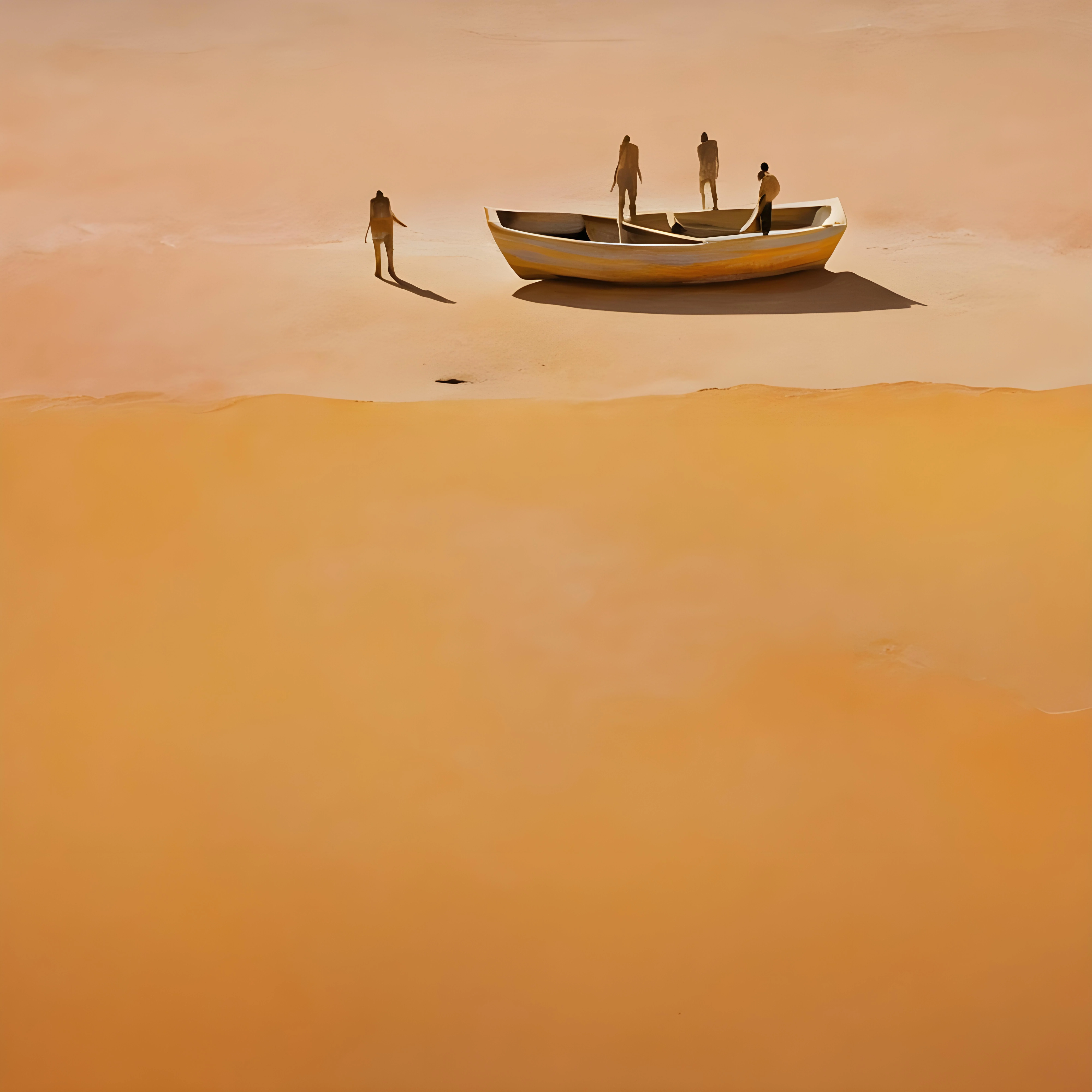 499 J. M. W. Turner - 17 August 2025 - Two Figures on a Beach with a Boat. #textoimage #texttoimage #aiart #williamturner #turner #tategallery #twofigures #beach #boat picture 1 of 1