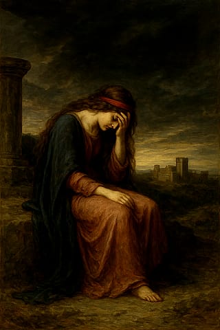 An artwork in the style of 19th-century Romanticism'