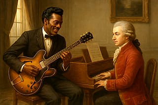 Chuck Berry and Mozart'