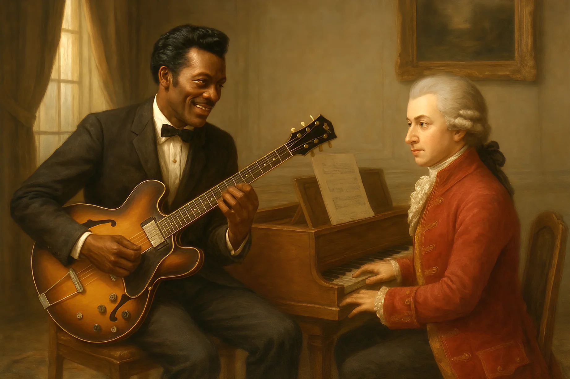 Chuck Berry and Mozart picture 1 of 1