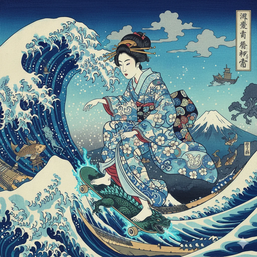 Geisha Can Surf picture 1 of 1