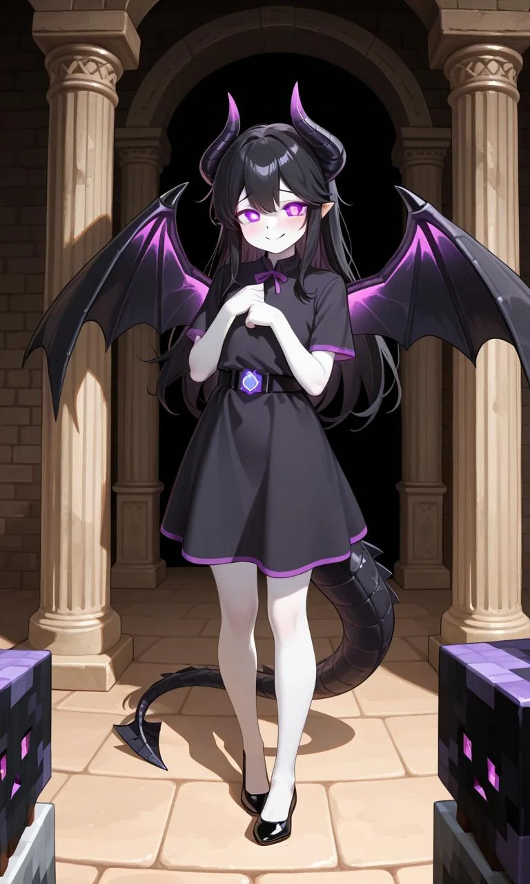 Endrina the ender dragon picture 1 of 2