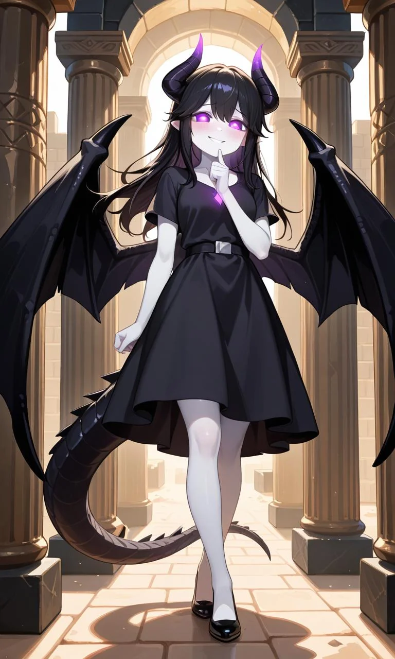 Endrina the ender dragon picture 2 of 2