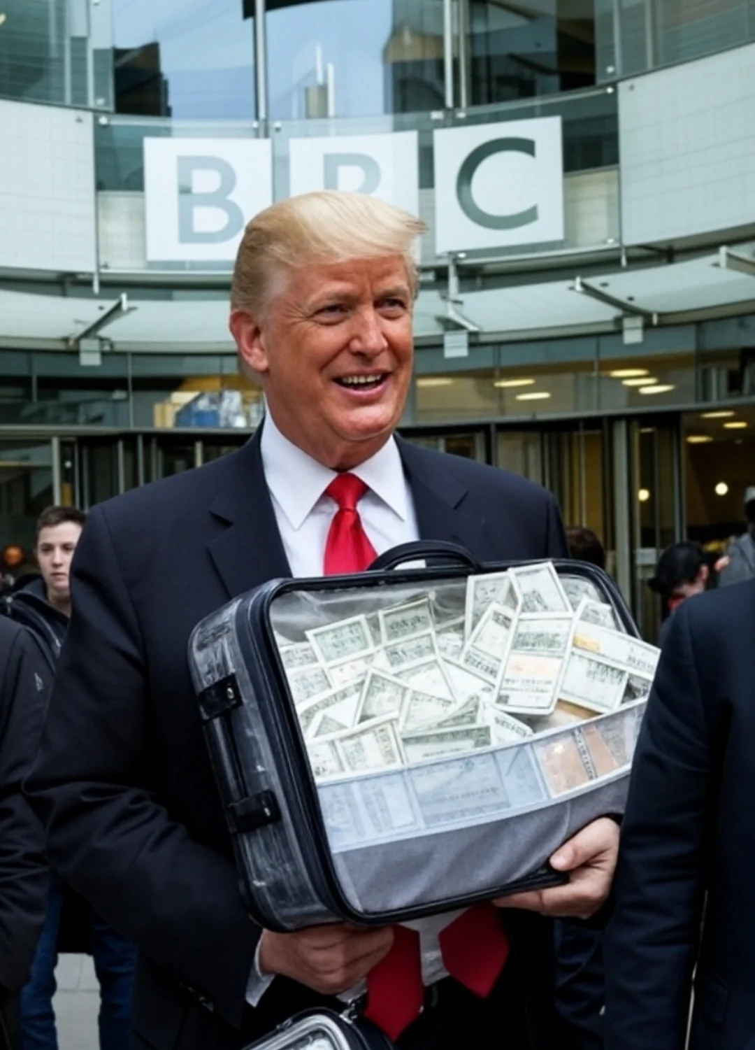 If Trump wins his case against the BBC picture 1 of 1