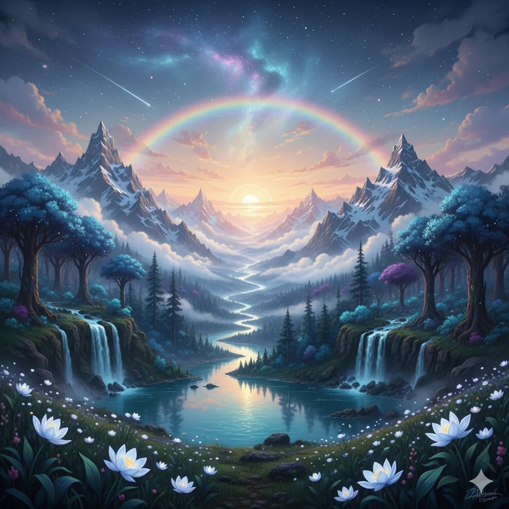 Show me the most beautiful landscape you can imagine. picture 1 of 1