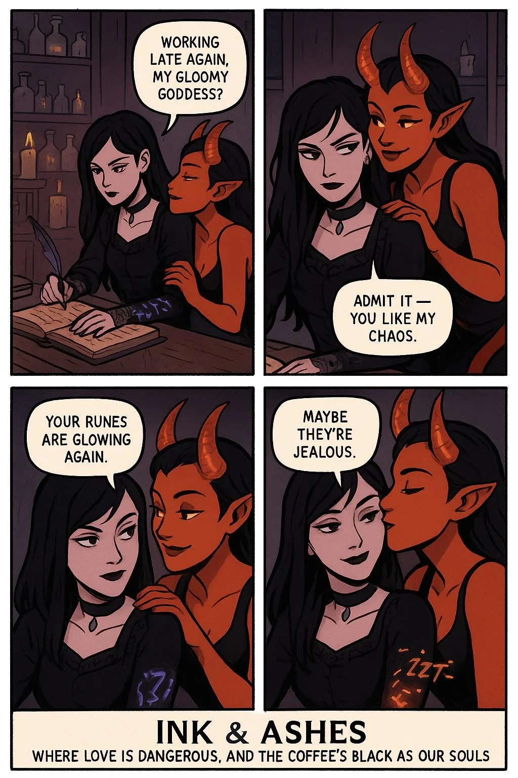 What do you think of this idea for a graphic novel? picture 2 of 4