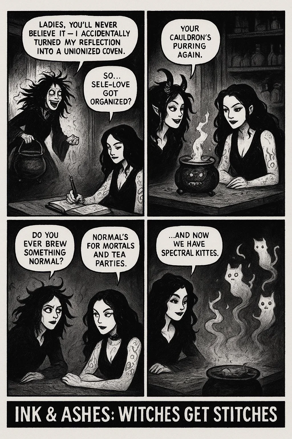 What do you think of this idea for a graphic novel? picture 3 of 4