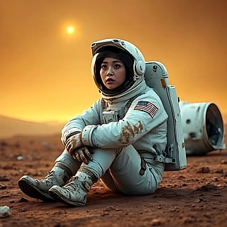 Mission XPS-343: Critical failure. Oxygen at 21 percent and dropping. No response from base. I don’t think anyone’s coming.'