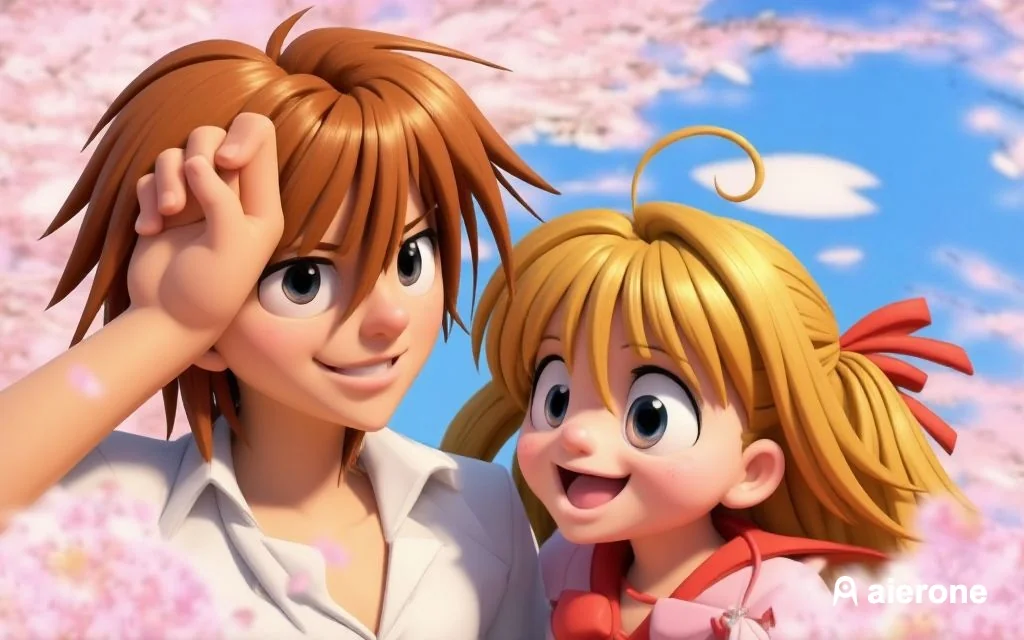 What if your favorite childhood anime became a 3D movie? 👀✨ picture 4 of 5