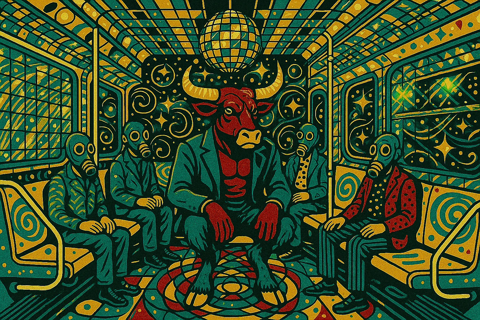 Strange Night Subway picture 1 of 1