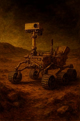 Mars rover Renaissance style'