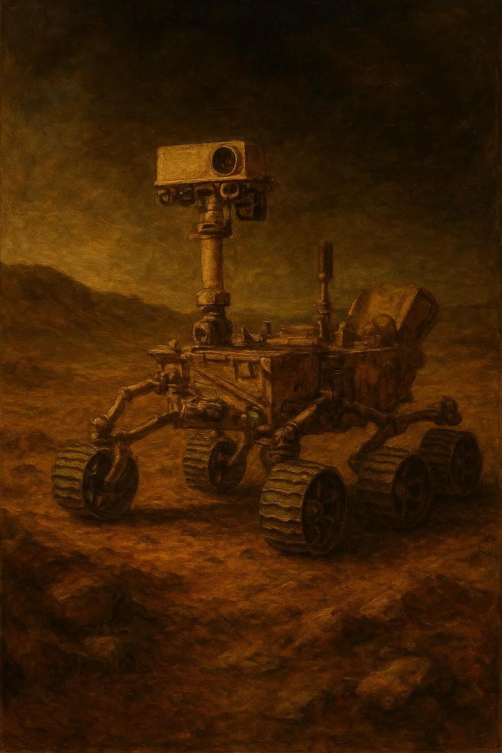 Mars rover Renaissance style picture 1 of 1
