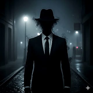 The Man In A Black Hat from Template'