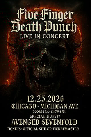 Fictional Concert poster, because I like the bands'