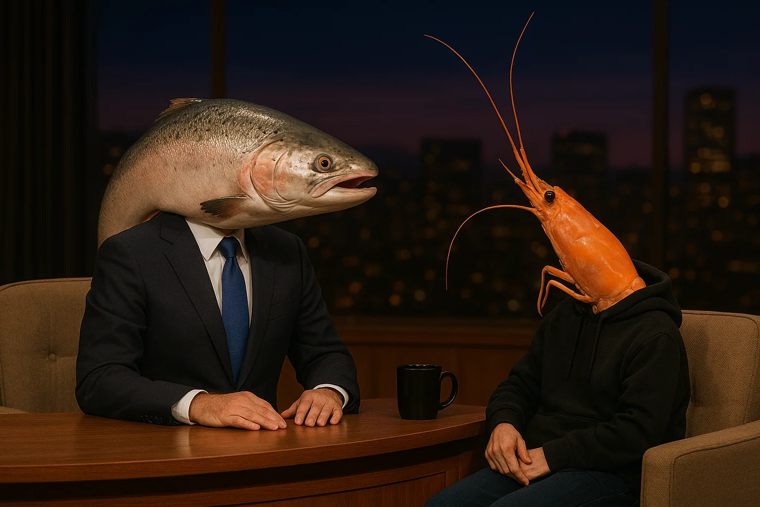 Jimmy Salmon interviews Shrimp Bizkit picture 1 of 1