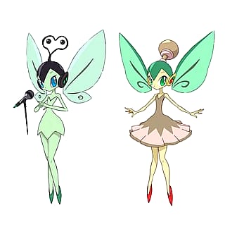Cute fairy duo'