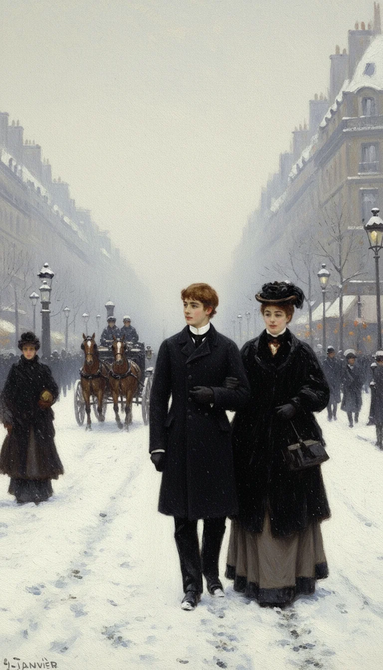 A winter day in Parisf picture 1 of 1