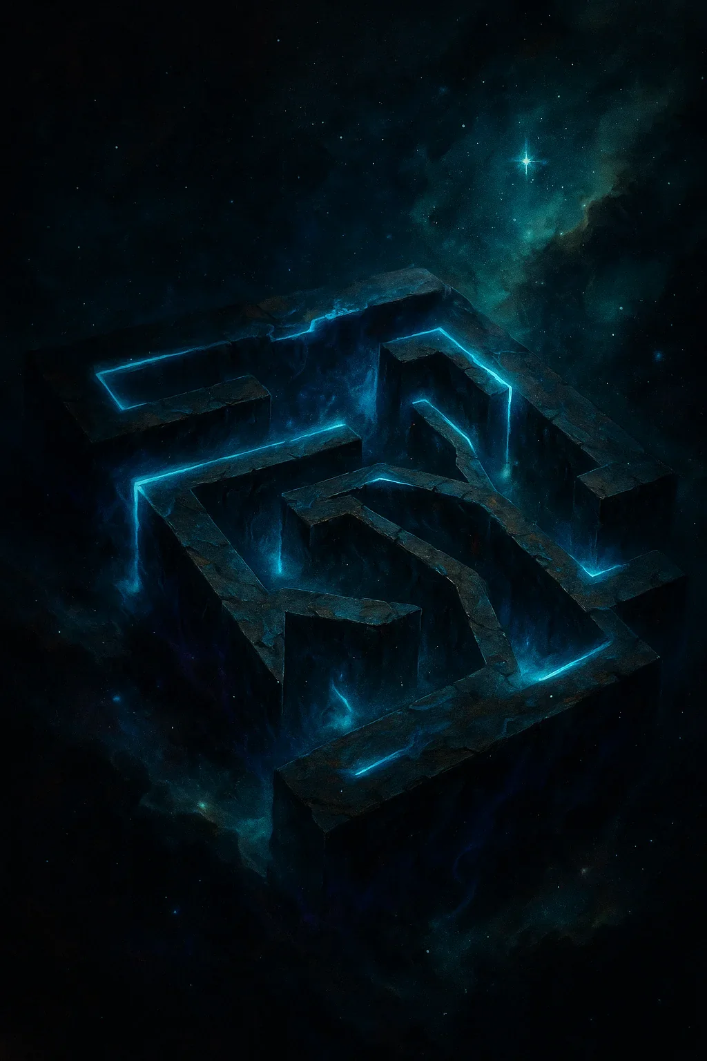 Tutorial: How ChatGPT and Leonardo.Ai turned my labyrinth scribble into a Sci-Fi artwork for my DIY Techno label picture 3 of 8