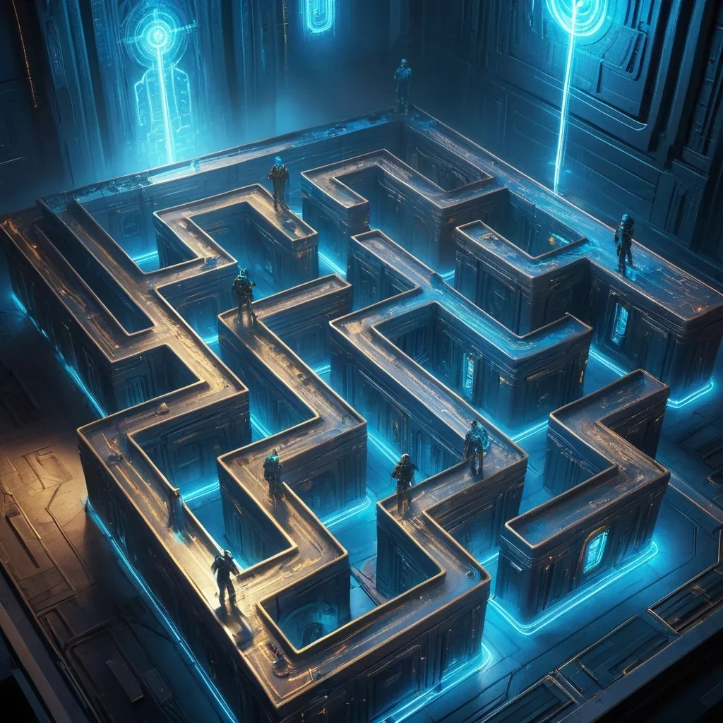 Tutorial: How ChatGPT and Leonardo.Ai turned my labyrinth scribble into a Sci-Fi artwork for my DIY Techno label picture 4 of 8