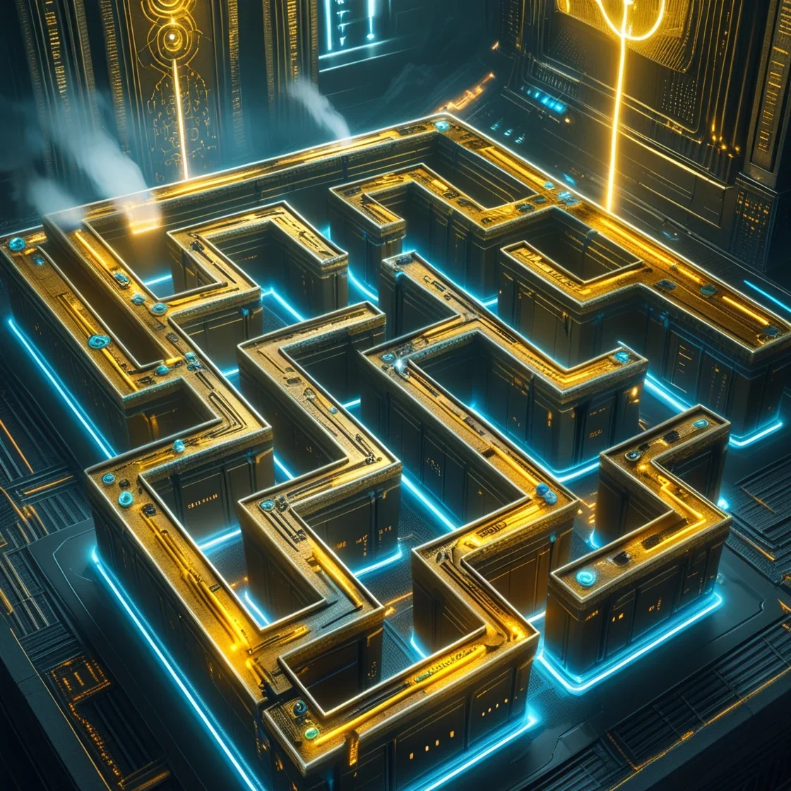 Tutorial: How ChatGPT and Leonardo.Ai turned my labyrinth scribble into a Sci-Fi artwork for my DIY Techno label picture 5 of 8