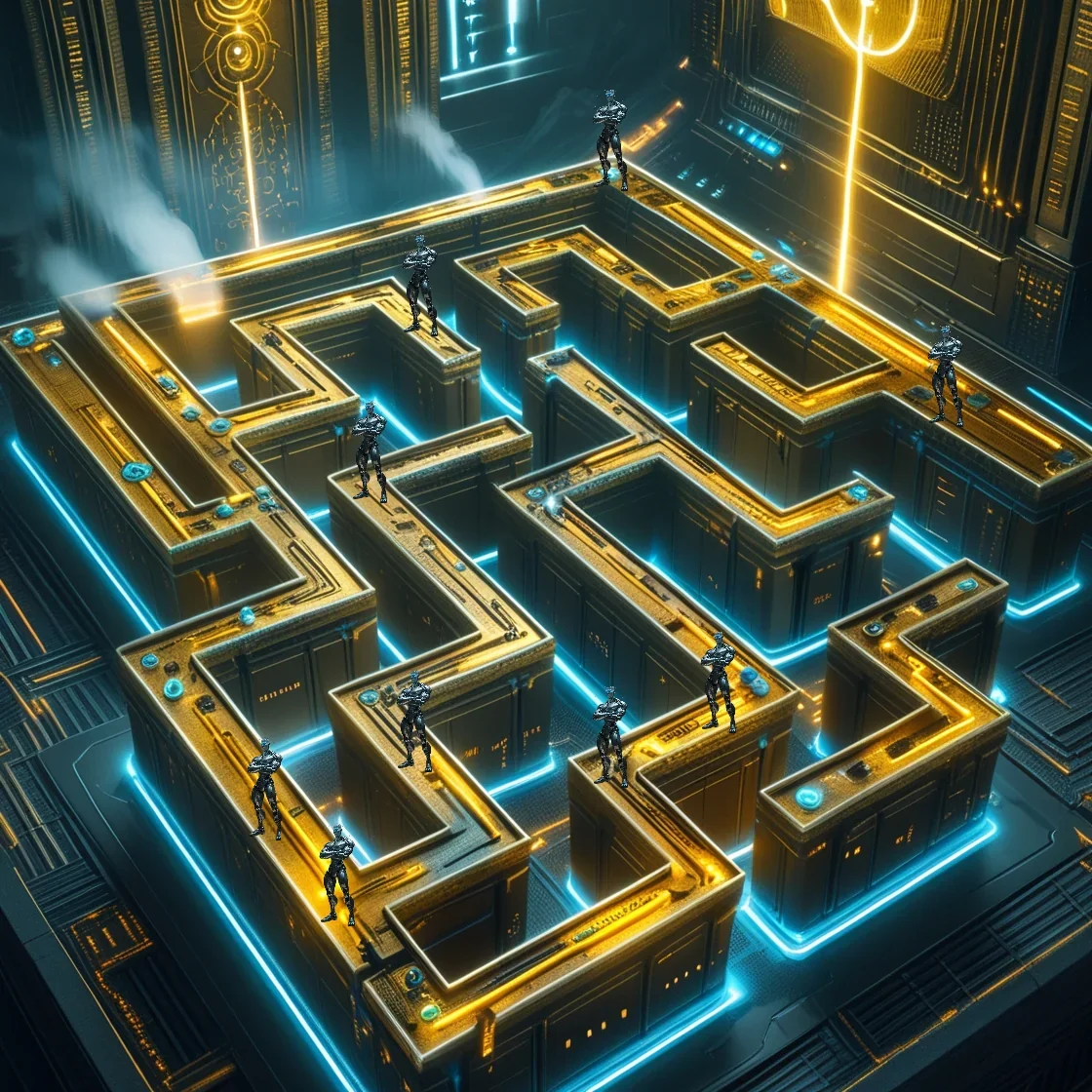 Tutorial: How ChatGPT and Leonardo.Ai turned my labyrinth scribble into a Sci-Fi artwork for my DIY Techno label picture 7 of 8