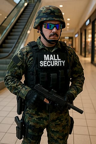 Gecko45, the legendary original Mall Ninja'