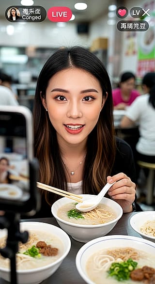 A Hong Kong food KOL.'