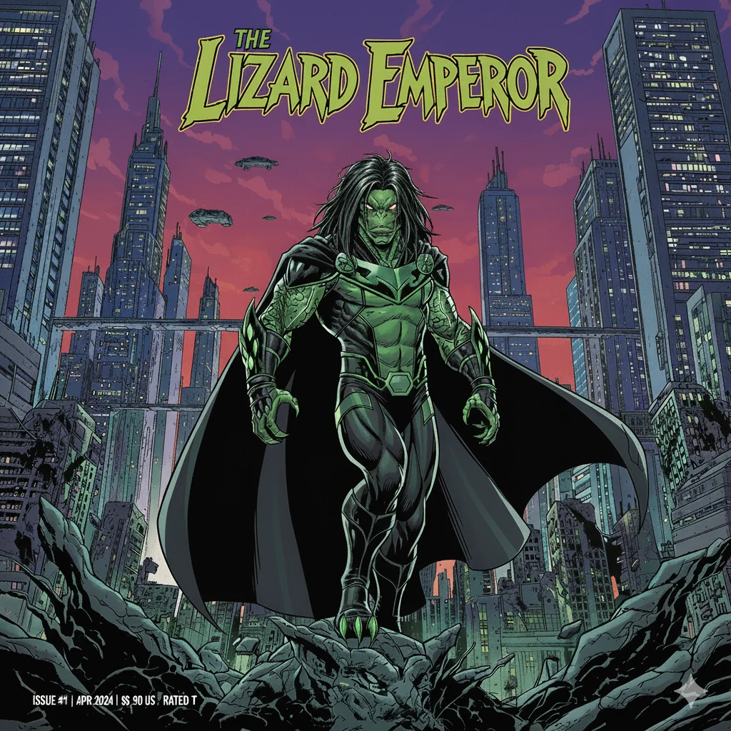 Reddit Username as a Comic Book Cover picture 1 of 1