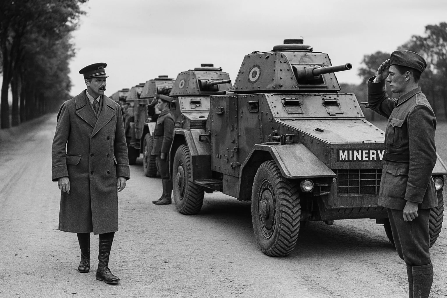 Alt-history Belgian interwar armoured car picture 1 of 3