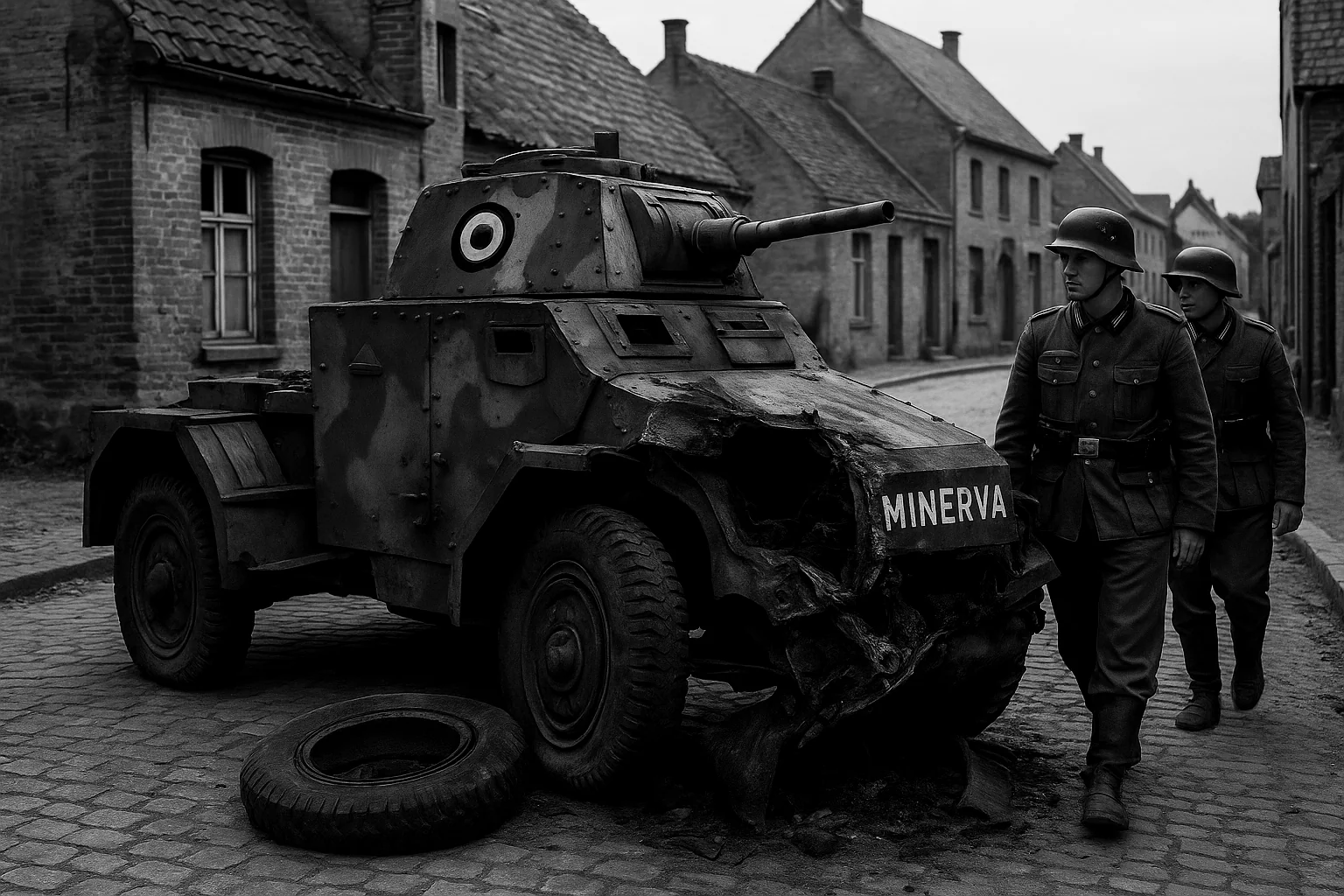 Alt-history Belgian interwar armoured car picture 2 of 3