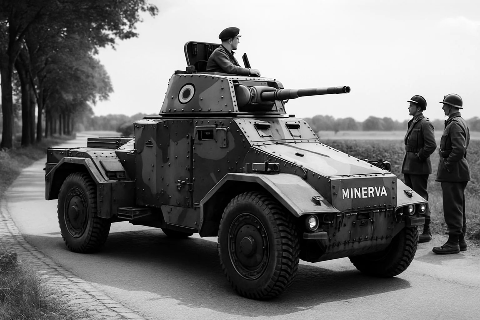 Alt-history Belgian interwar armoured car picture 3 of 3