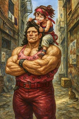 Child At Heart, Brute On The Streets (Against other brutes)'