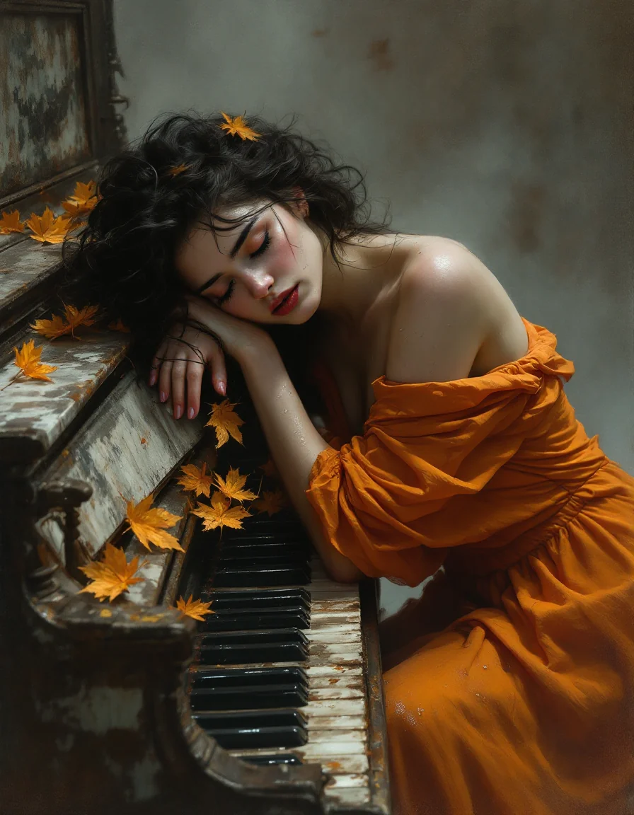 Autumn dreams on the keys picture 2 of 2