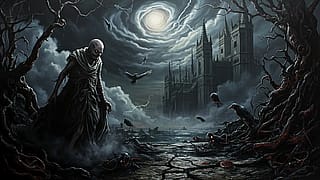 Gothic AI art'