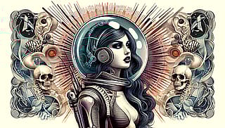 My obsession with intaglio style images.'