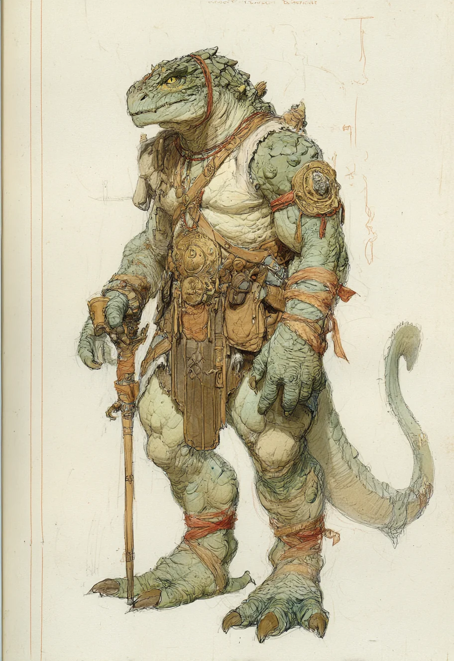 Lizardman Sketch picture 1 of 1