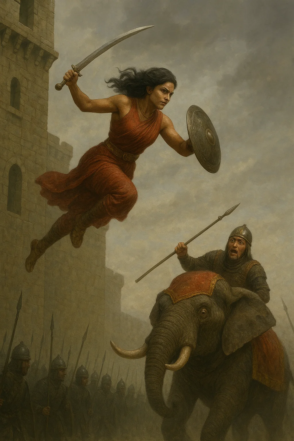 A warrior charging towards the enemies! picture 1 of 1