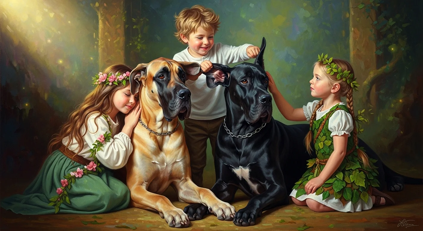 For dog and child lovers :) - 20 images to choose from picture 1 of 20