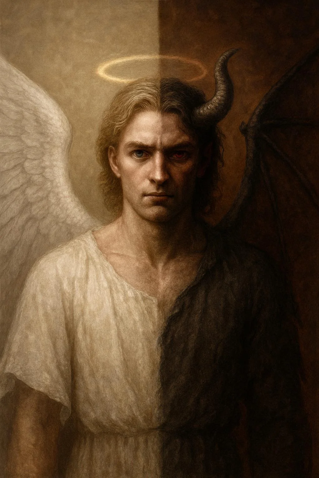 Classic half good & half evil picture 1 of 1